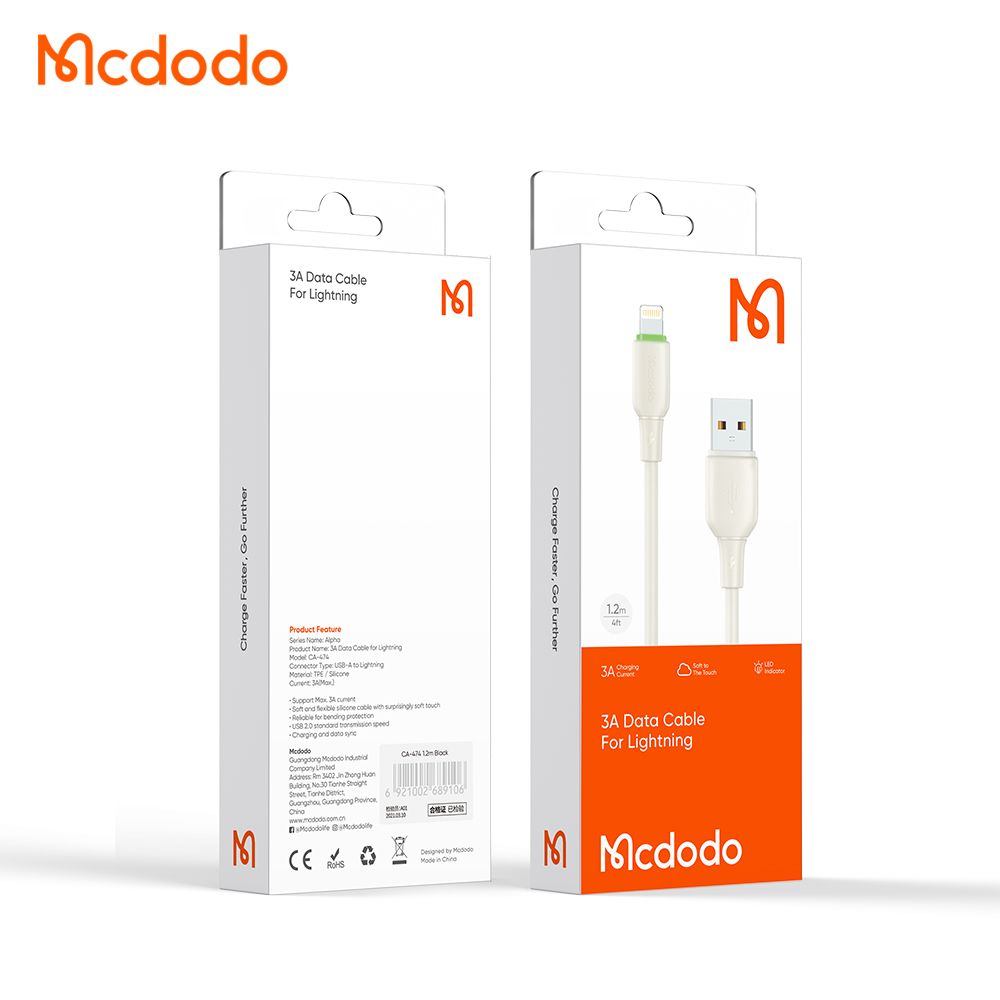 Mcdodo 65W Liquid Silicone + LED Series