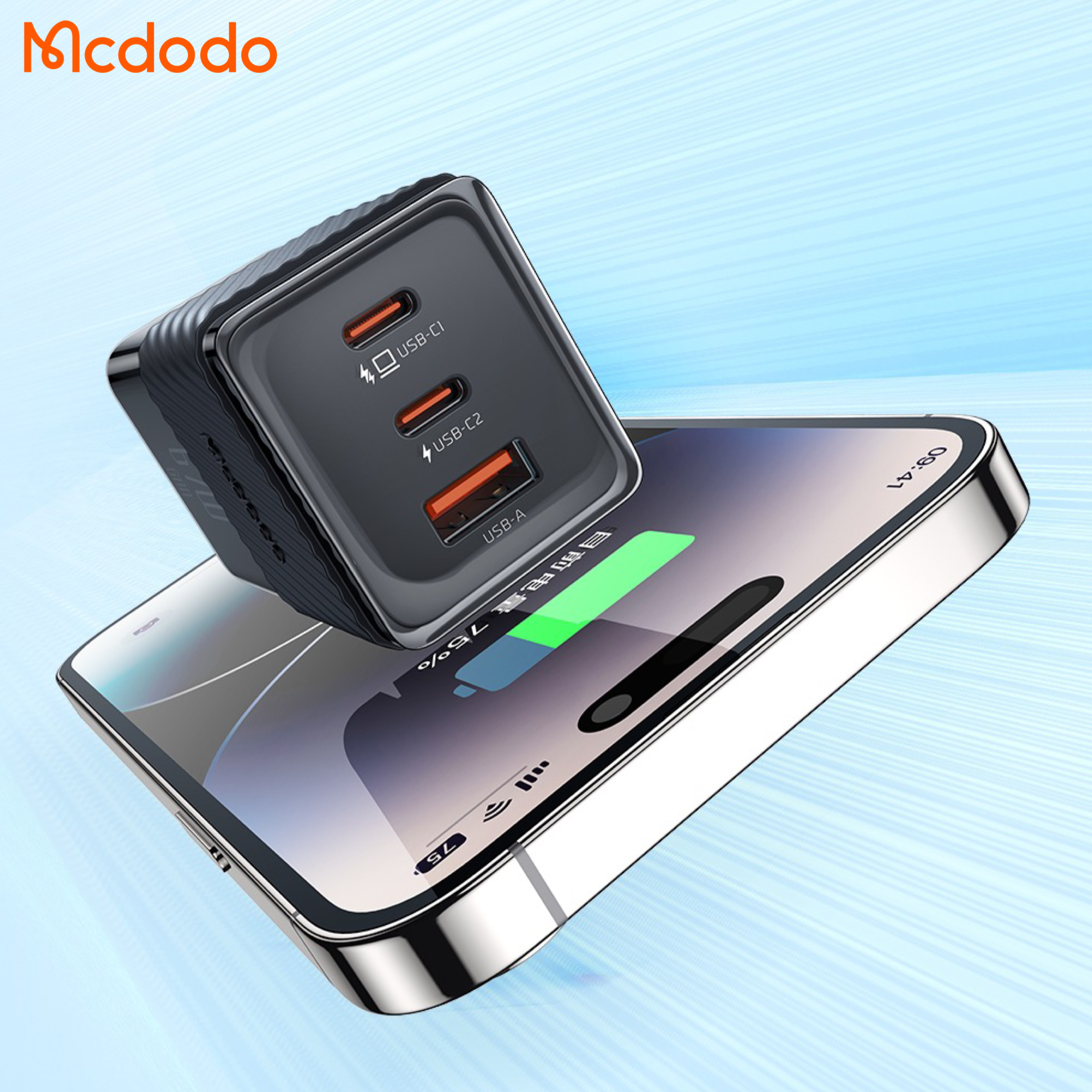 Mcdodo 67w GaN Fast Charger Tri Port