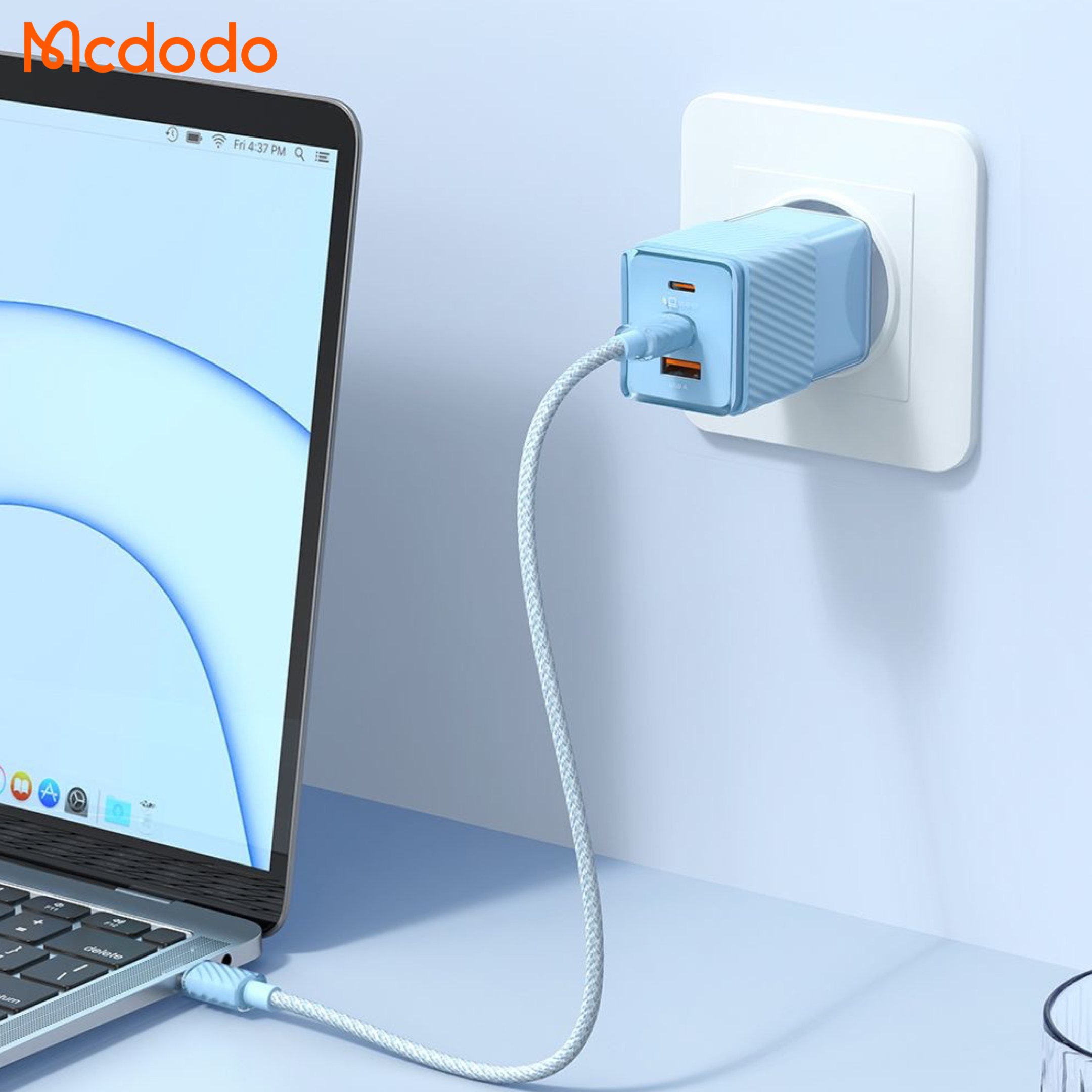 Mcdodo 67w GaN Fast Charger Tri Port