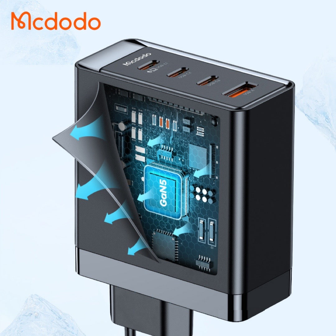 Mcdodo 100w Gan Fast Charging Charger Quad Port