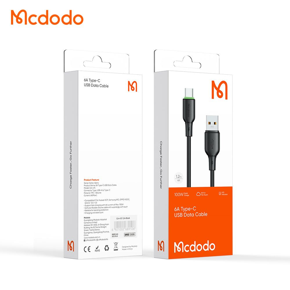 Mcdodo 65W Liquid Silicone + LED Series