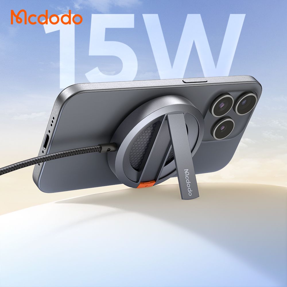 Mcdodo True 15w MagSafe Charger With Kick Stand