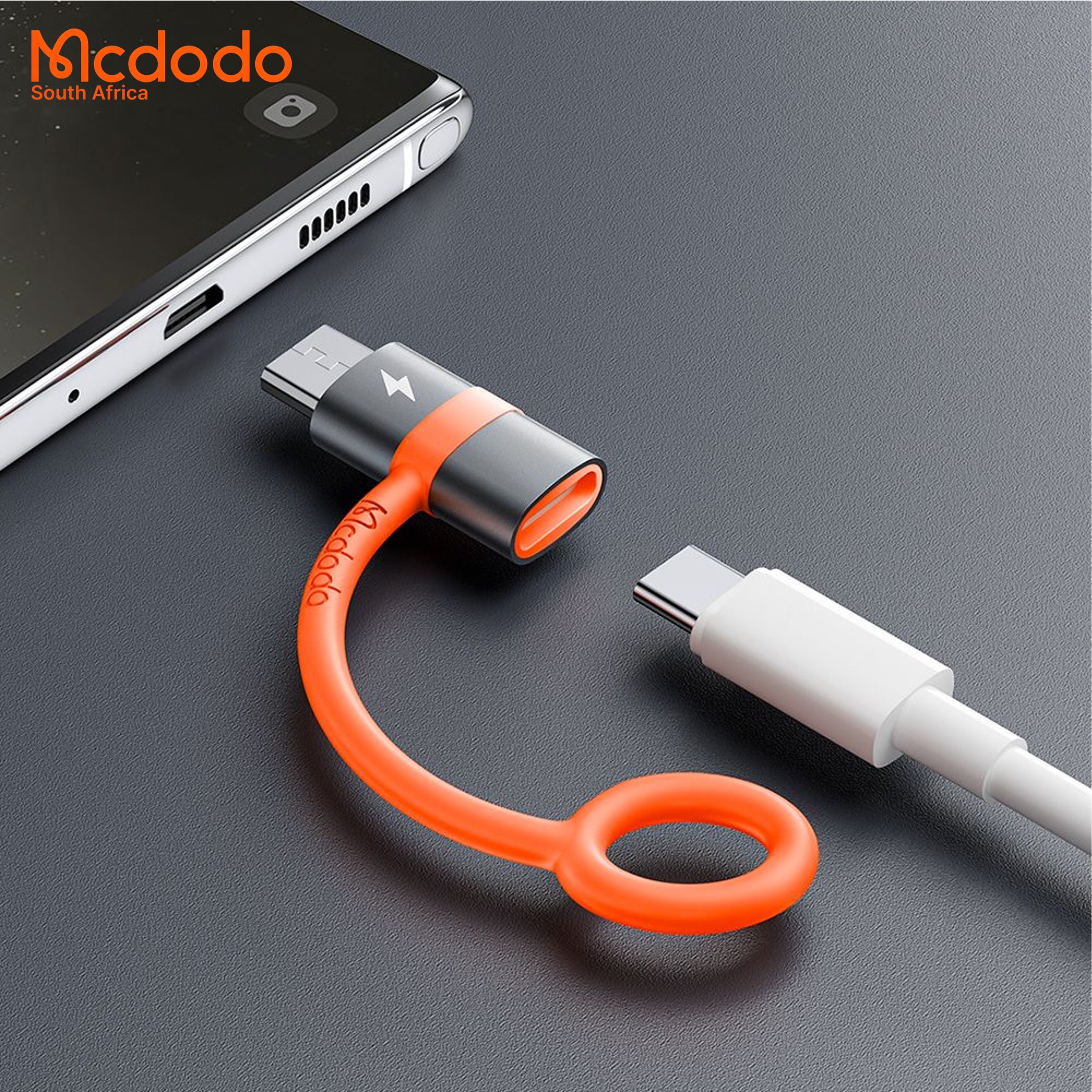 Mcdodo USB-C To Micro USB Charging Connector + Data Adapter