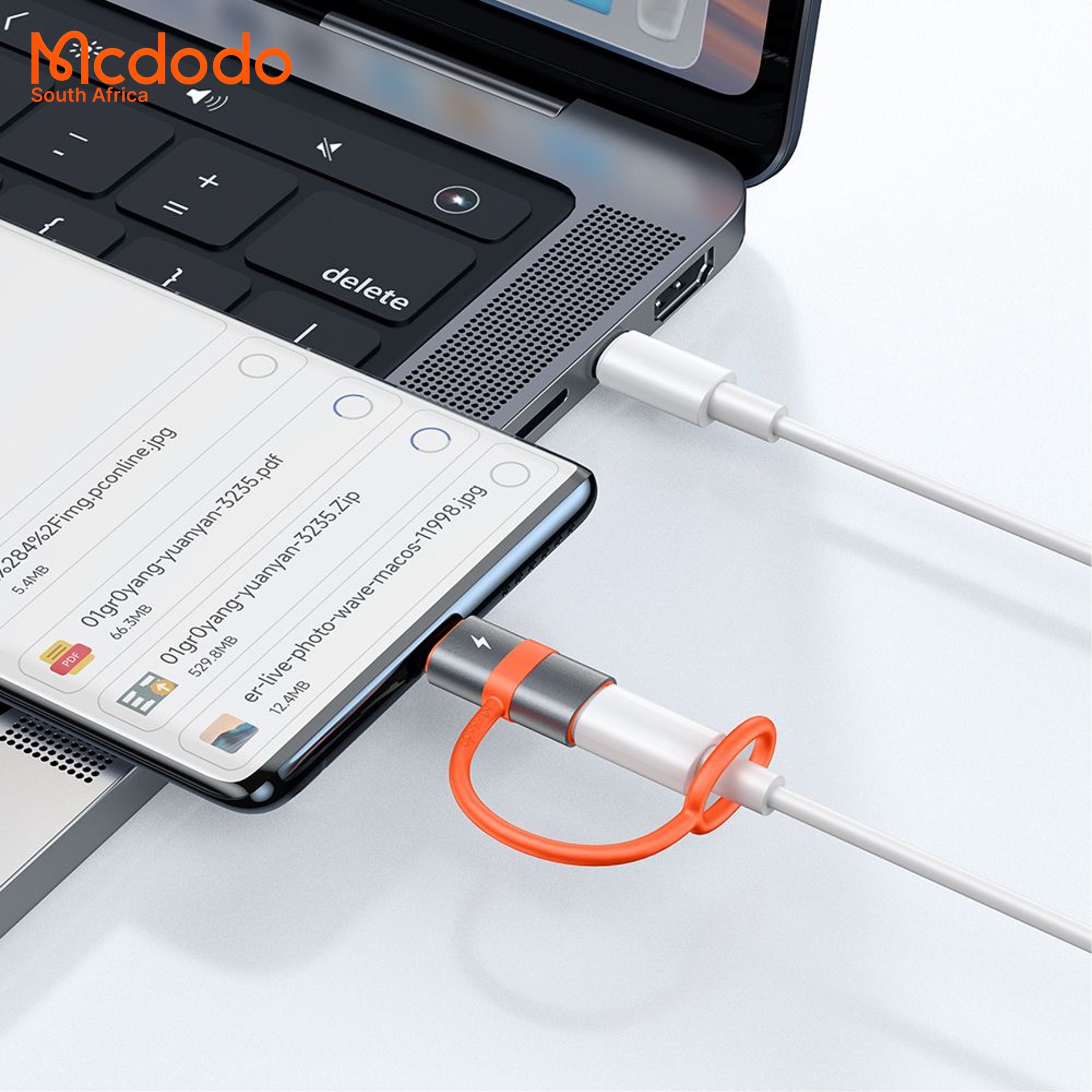 Mcdodo USB-C To Micro USB Charging Connector + Data Adapter