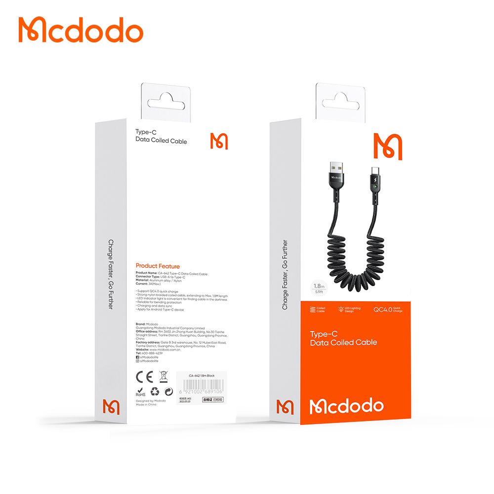 Mcdodo Coiled Series