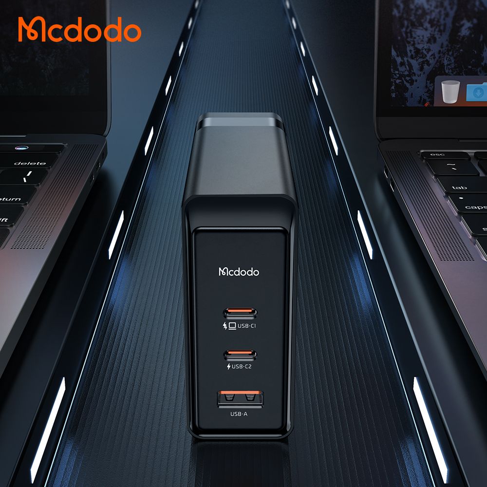 Mcdodo 140w Gan PD3.1 Ultra Fast Charger Tri Port