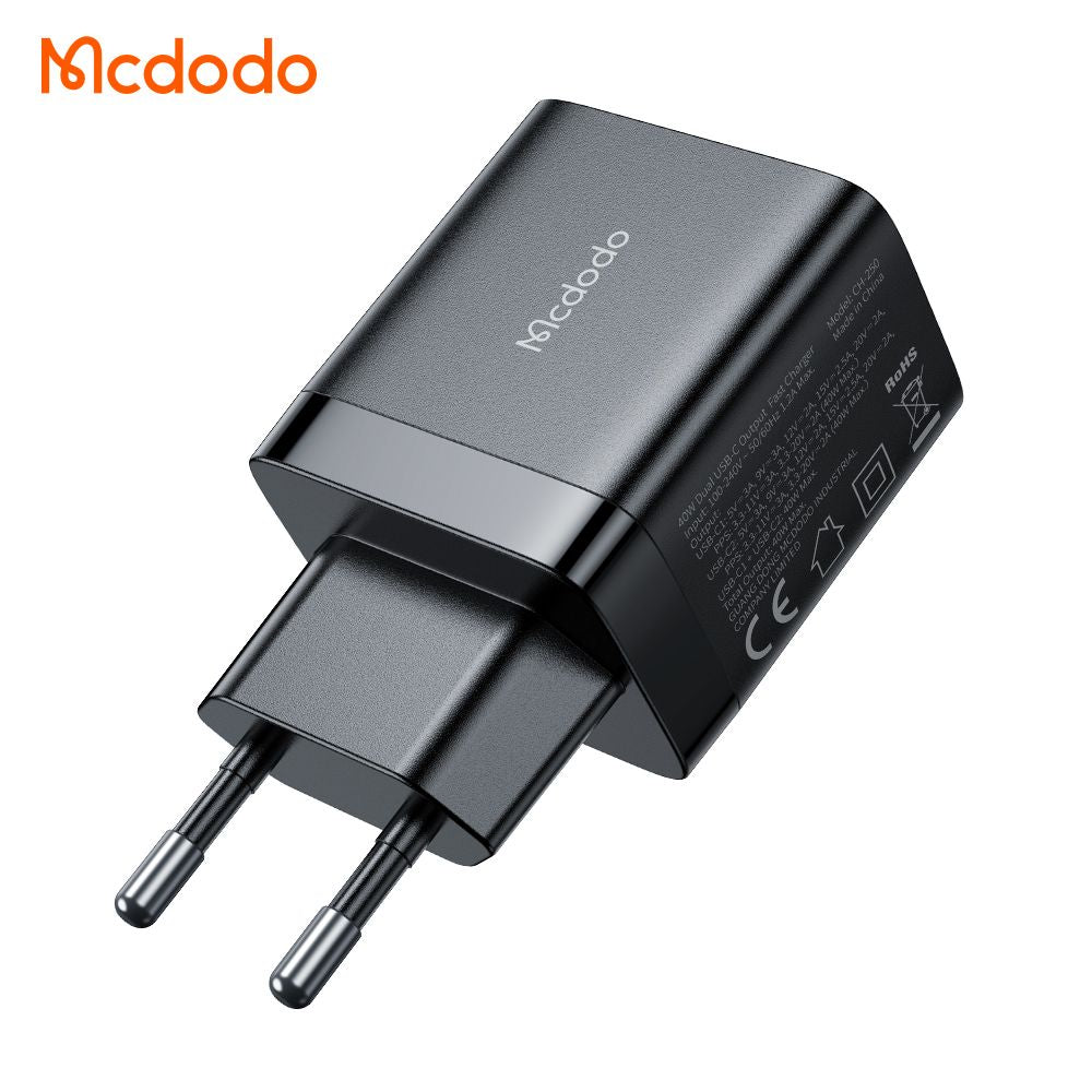 Mcdodo 40w GaN Mini Fast Charger Dual Port