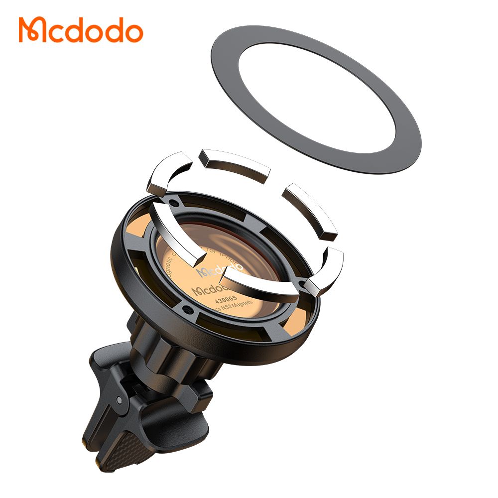 Mcdodo Magnetic MagSafe Car Vent Mount for iPhone + Magnet For None iPhone